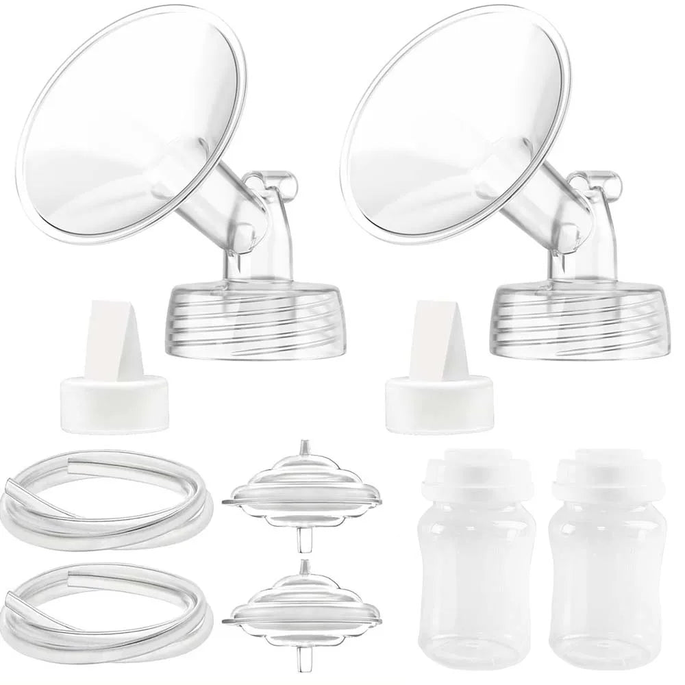 Pump Parts Compatible with Spectra S1/S2/9Plus Breastpump, Full Set Replacement Parts for Spectra, Not Original Accessories