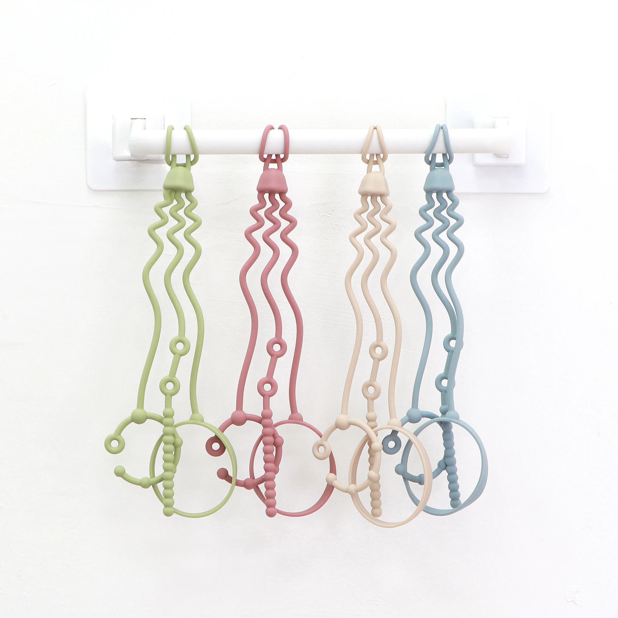 Silicone Pacifier Chain, Adjustable Pacifier Chain With Clip, Stroller Bottle Holder, Thanksgiving Day And Christmas Gifts