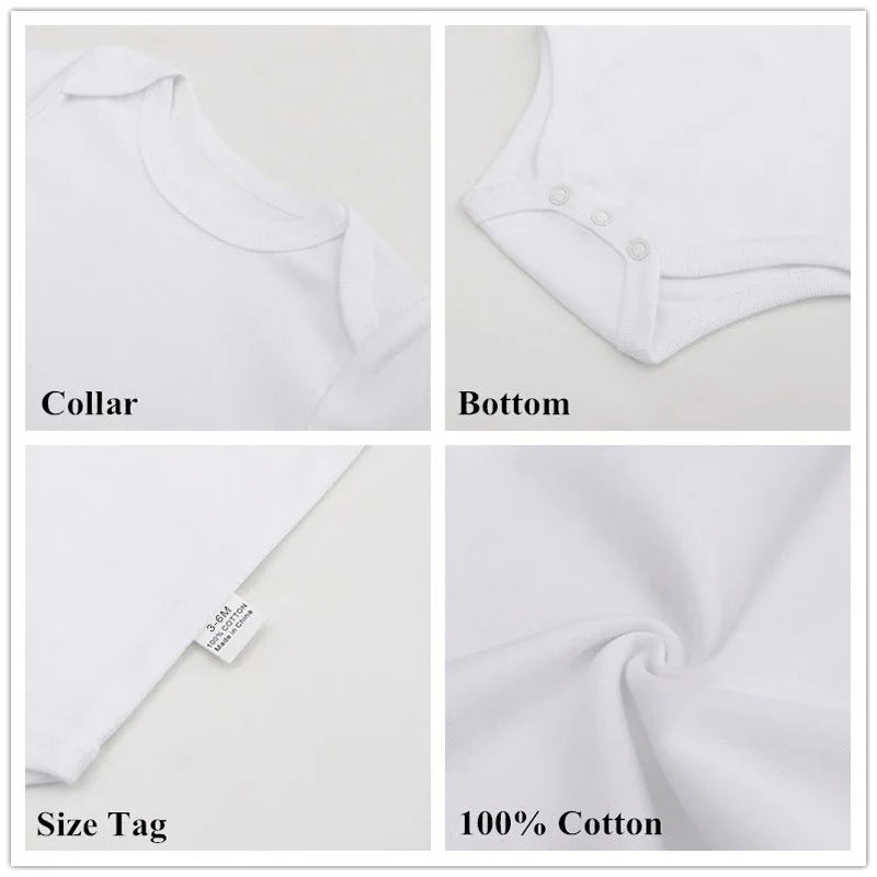 Hello 2026 Newborn Baby Bodysuit Cotton Short Sleeve Infant Rompers Body Baby Boys Girls New Year Ropa Clothes Christmas Gift