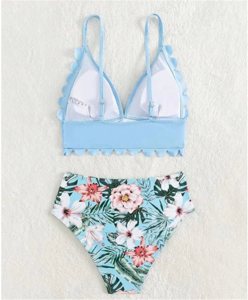 Family Matching Swimwear Sets Mother Daughter Father Son Swimwear Trunks Mom Girls Bikini Swimsuit Dad Boys Beach Family Clothes