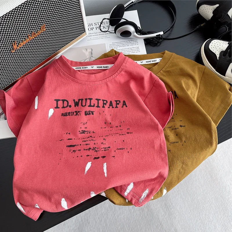 Boys Clothes Sets Summer 2026 Children Casual T-shirts Shorts 2pcs Sports Suit For Baby Tracksuits Kids Short Outfits Toddler 5Y