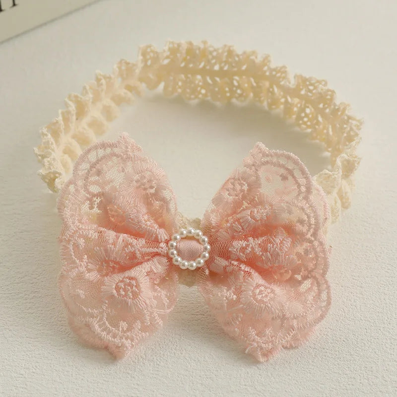 Elastic Flower Baby Girls Headband