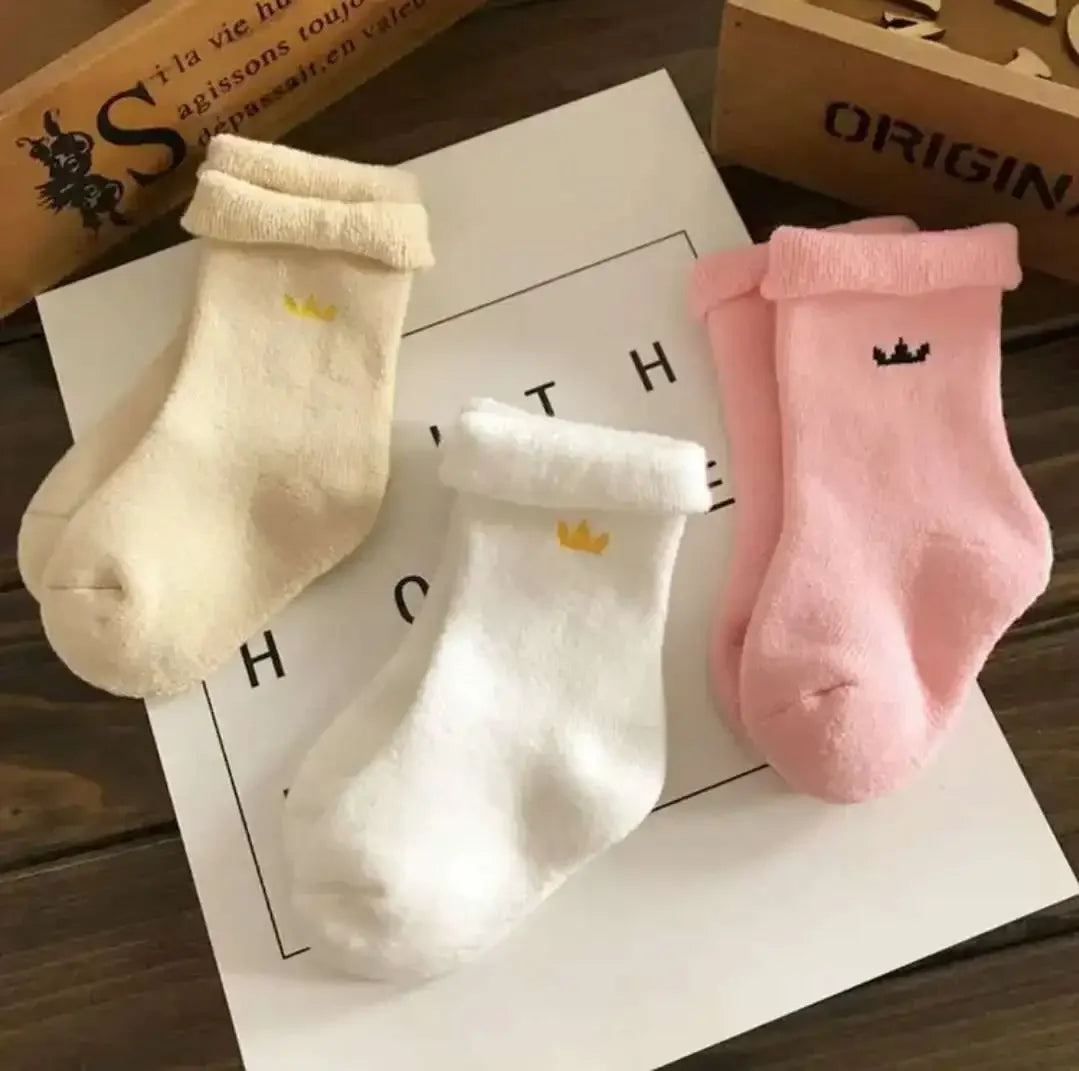 Newborn Socks Warm Winter Knee Hight Sock