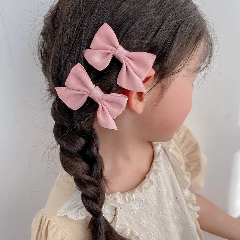 2026 New Little Girl Hair Accessories Childrens Hair Clip Bow Headband Girls Internet Celebrity Clip Baby Hair Clip