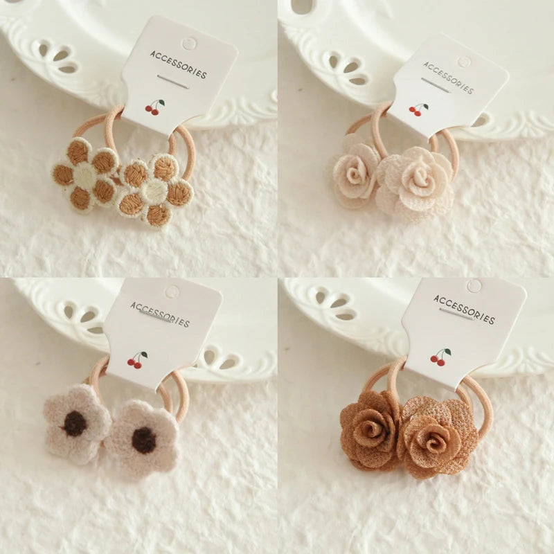 Children's Headwear Hair Accessories for girls, Elastic Hair Bow for baby, Cute Hair ties, Lovely Hair Rope