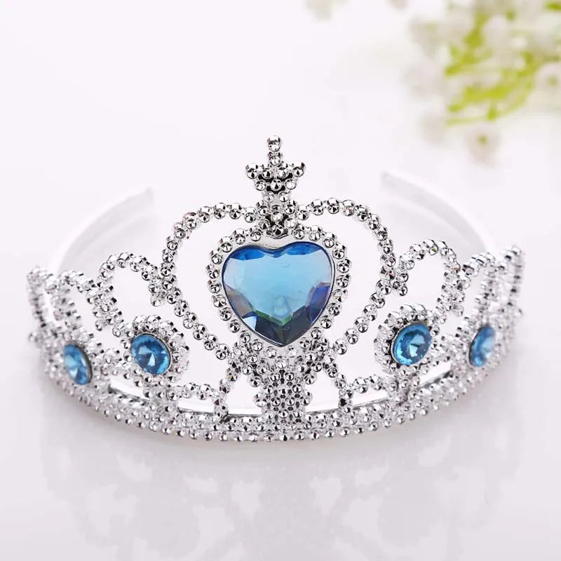 Children Tiara Headdress Headwear Cute Princess Crowns Hairband Headdress For Girls Kids Headband Accessories