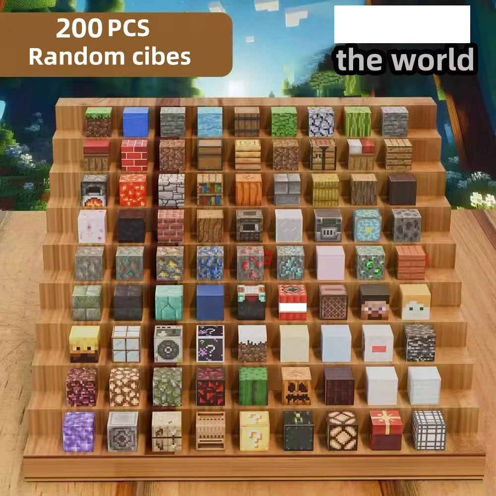 Magnetic Blocks, Magnetic Tiles Building Blocks, Magnet Cubes Toddler Kids Toys, Sensory STEM Toys for 3-5 4-6 5-7 6-8 Year Old