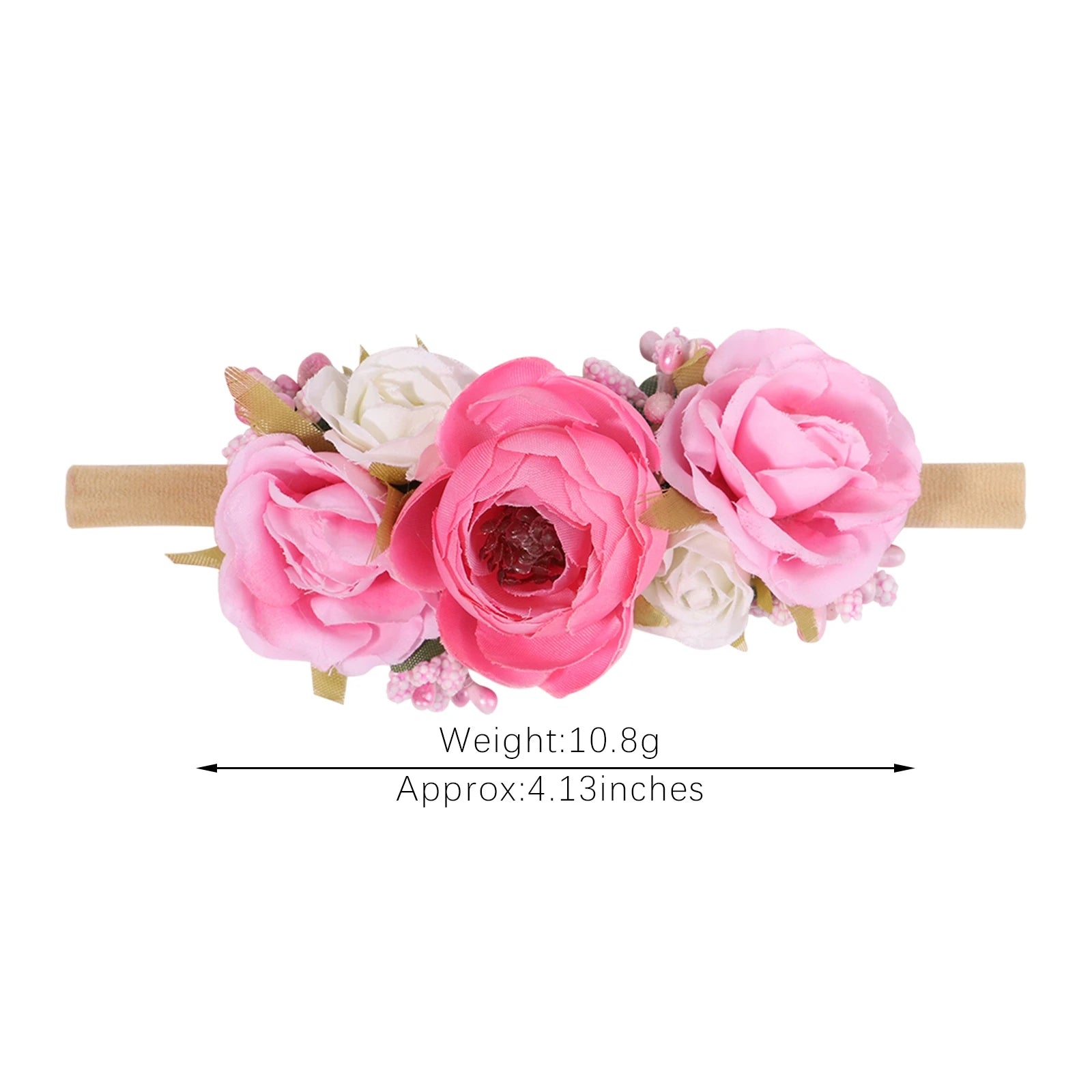 Baby Girl Headband Cute Flower Elastic Hair Band Newborn Head Toddler Headband Headwear Baby Hair Accessories Easter Gifts