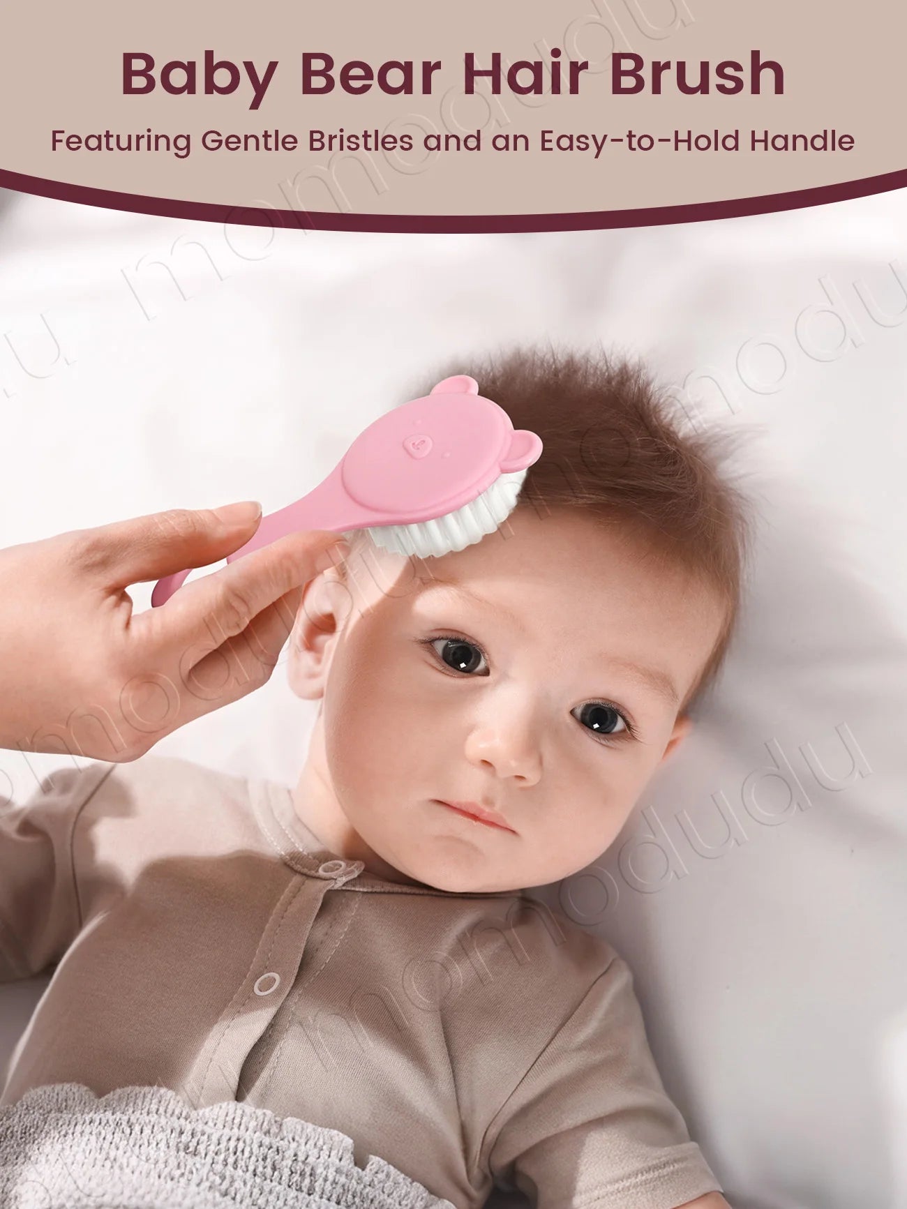 5PCS/Set Baby Grooming Care Kit, Baby Nail & Hair Care Set with Brush & Clippers for Newborns, Bath & Grooming Essentials