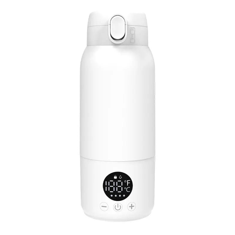 Portable Baby Milk Bottles Warmer 500ML Hot Water Bottle Heated for Newborn Travel 316L Stainless Steel Kids Thermos & Heater