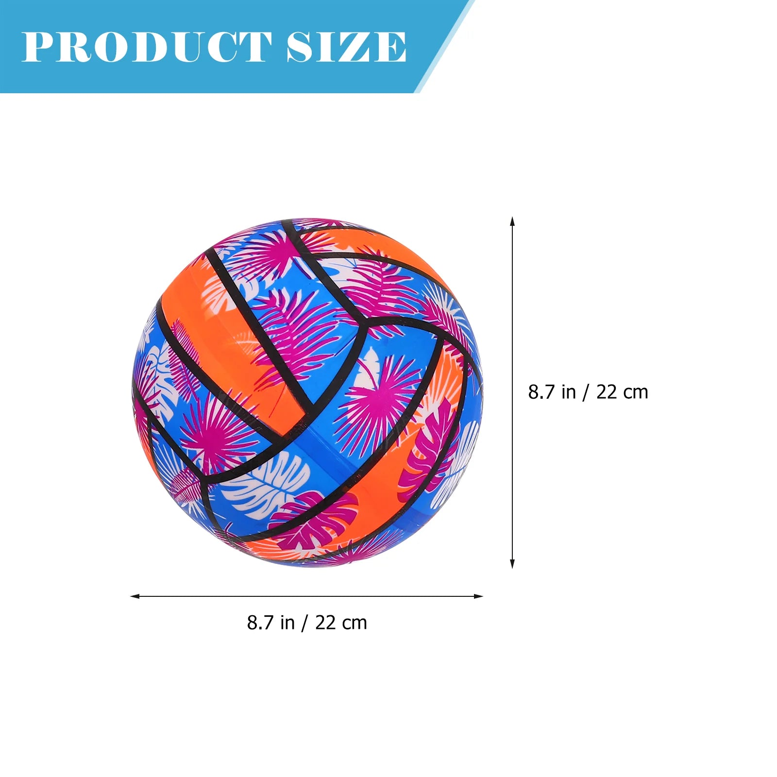 3Pcs Inflatable Water Volleyball Toy Balls Beach Volleyball Pool Balls Water Volleyballs Kids Toys Sports Equipment