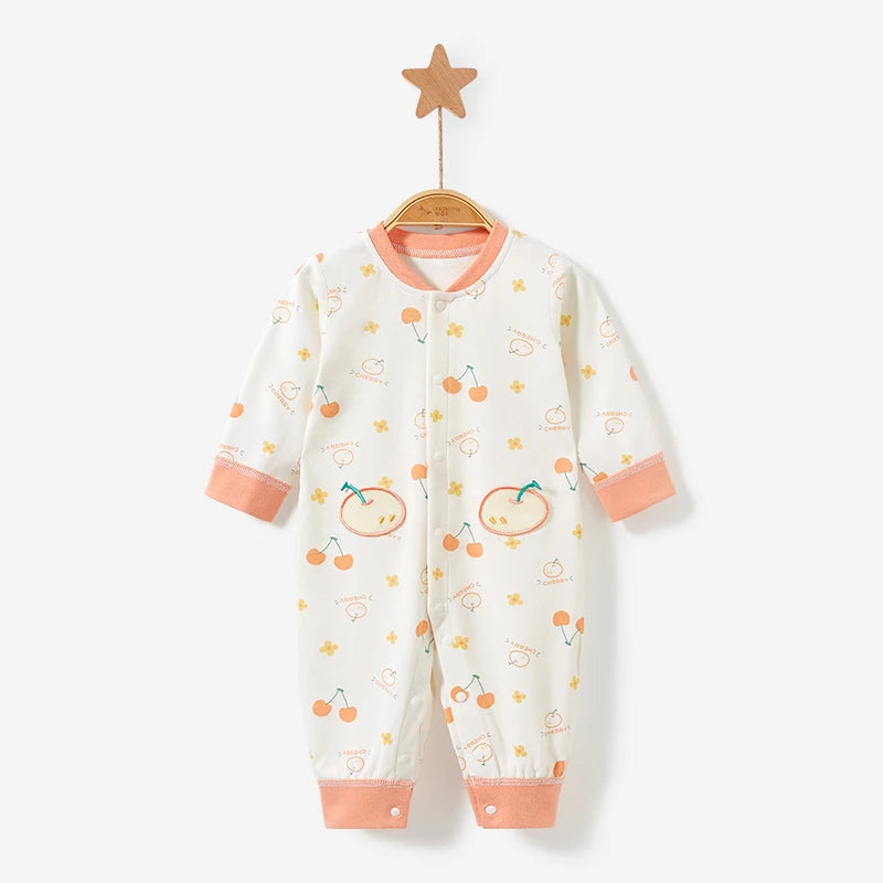 Unisex Baby Bodysuit 100% Cotton, Cute Colorful Prints, Soft Seamless All Seasons, Snug Fit Onesie 0-18M