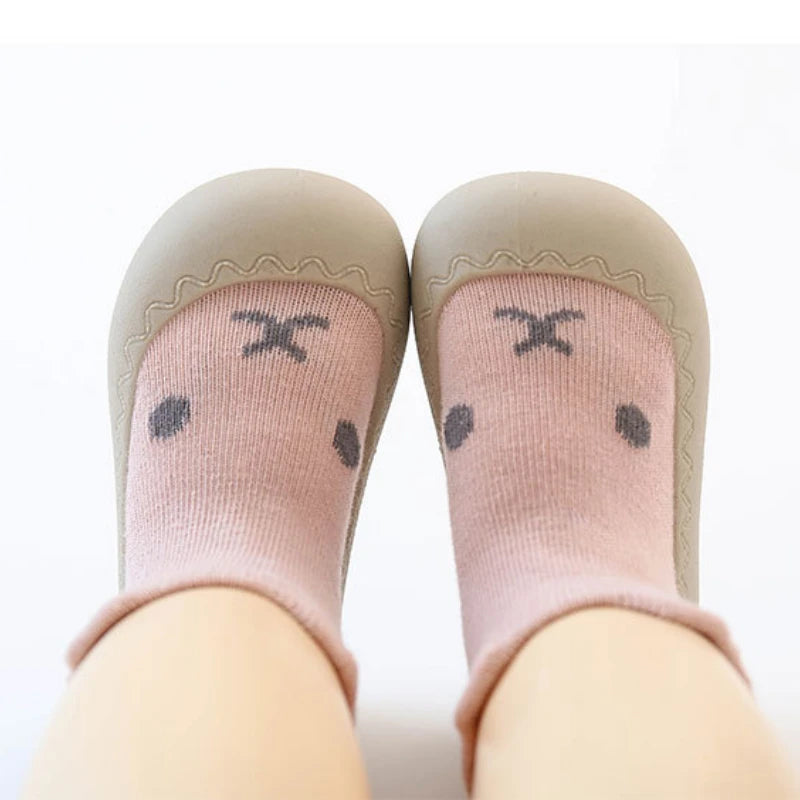Soft Rubber Sole Child Floor Sneaker Baby Socks Shoes Infant Cute Cartoon Kids Boy Shoes BeBe Booties Toddler Girls First Walker