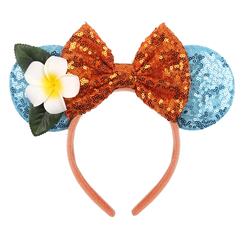 Beauty and Beast Baby Headbands Girls Belle Hair Accessories Enchanted Rose Ear Hairband Kid Crown Bow Headwear Baby Photography