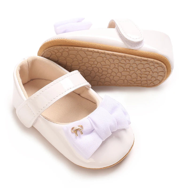 Baby girl princess shoes birthday shoes 0-18 months baby walking shoes bow fashion sweet