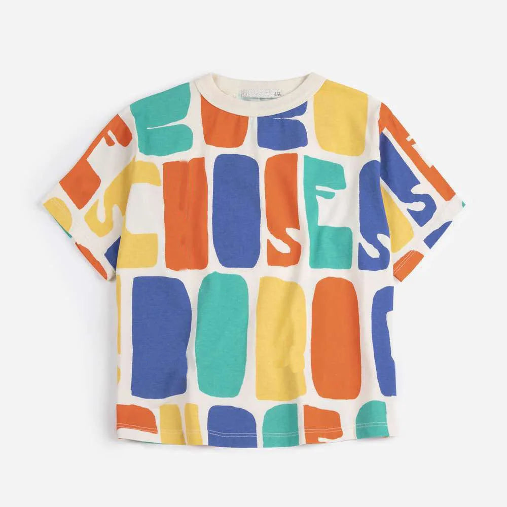 Toddler Baby Boys T-Shirt 2026 New Summer Kids Girls T-shirts BC Cute Fashion Print Cartoon  Tops Cotton Tees Clothes