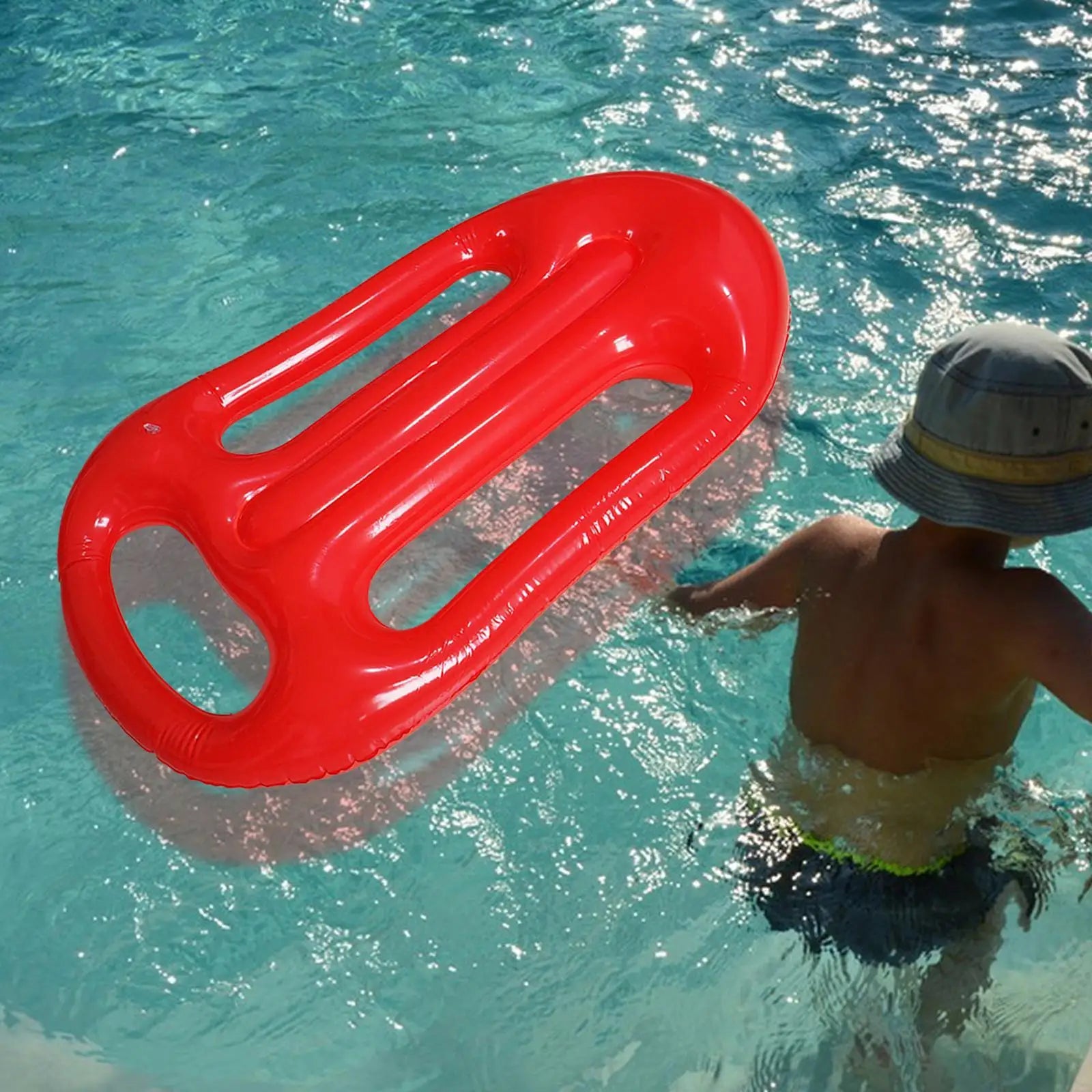 Kids Inflatable Surfboard Surf Body Board Water Toys Lightweight Inflatable Pool Raft for Beach Parties Summer Pool Practice