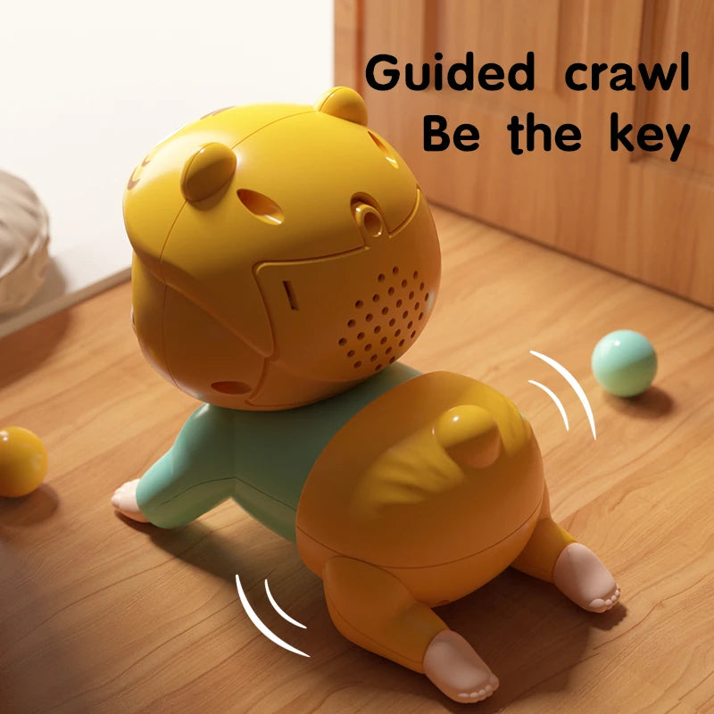 Baby Crawling Toys with Music Toddler Learn To Climb Educational Toys Baby Moving Toys Interactive Development Tummy Time Gifts