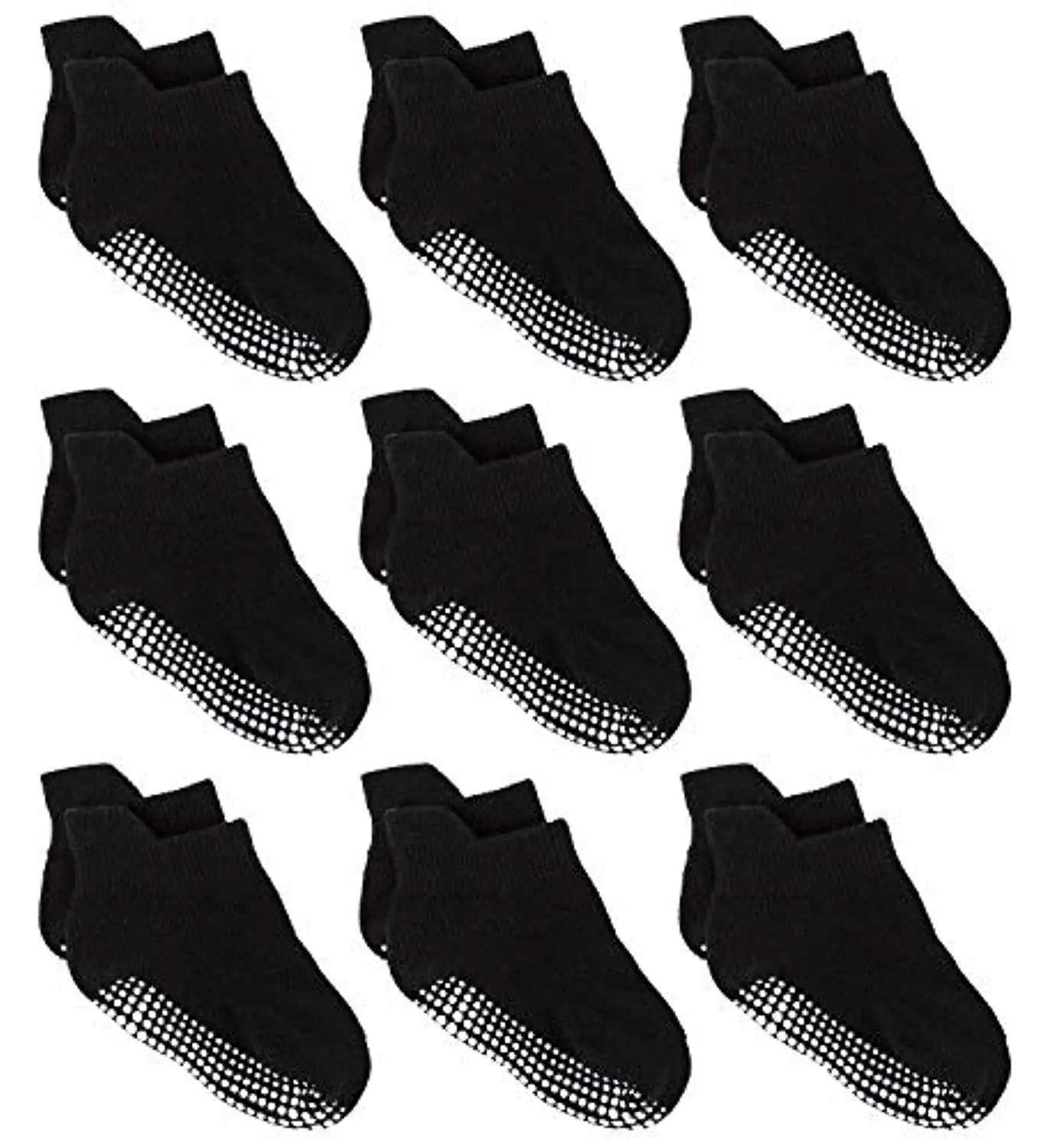 Boys 6 Pack Non Slip Baby Socks for 0-24M Newborn Bebe Girls Grips Anti Skid Ankle First Walker Infant Kids Cotton Sock 2021