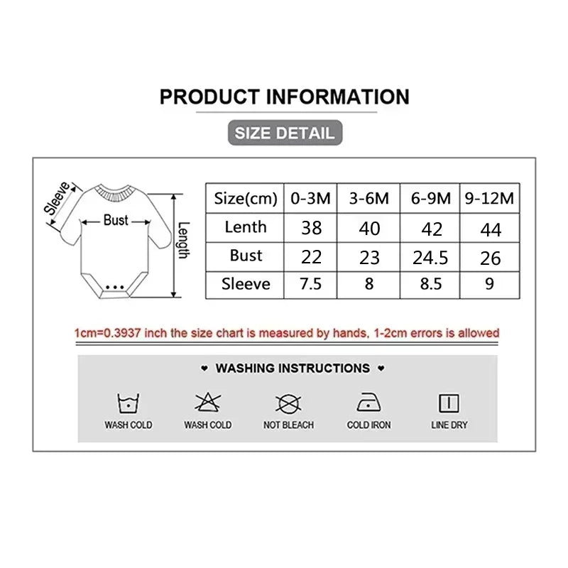 100% Cotton Born Because of Love Exquisite Print Comfortable Cloths Onesie Bodysuit for Baby Jumpsuit for 0 To 12 Months Newborn