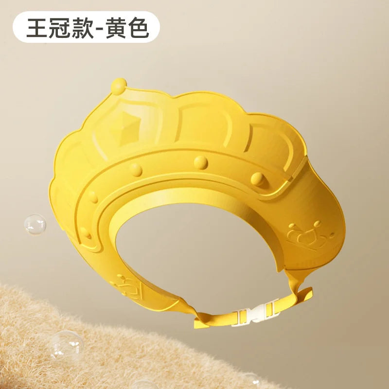 Upgrade Baby Shower Cap Shield Visor Baby Hat For Eye and Ear Protection Adjustable 0-12 Years Children Washing Hair Care Tool