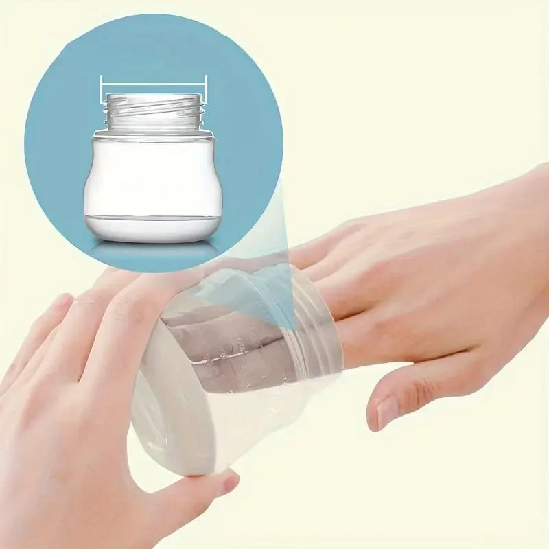 1PCS Painless & Portable Manual Breast Pump - High Suction, Chemical-Free Milk Collector for Postpartum Moms, Milking Machine