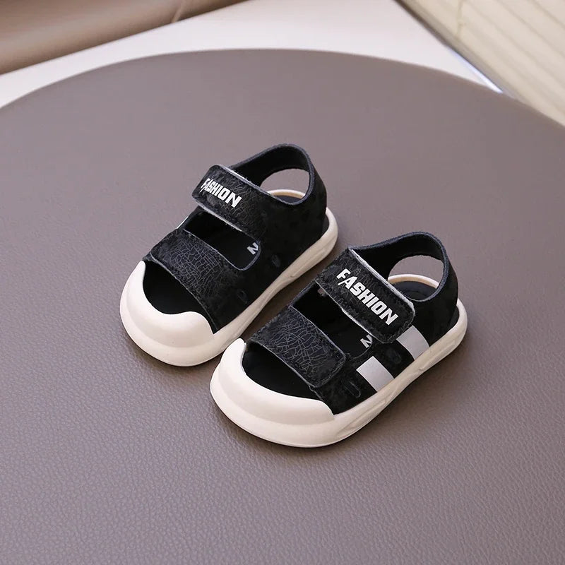 Baby Sandals Soft Sole Summer Breathable Anti-Slip Comfortable Infant Walking Shoes for Toddlers 1-3 Years 2025 New Beach Shoes
