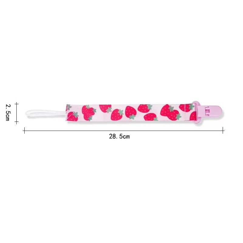 3pcs Baby Pacifier Chain Clips Soothers Ribbon Chupetas Universal Nipple Holder Leash Strap For Boys Girls Teething Accessories