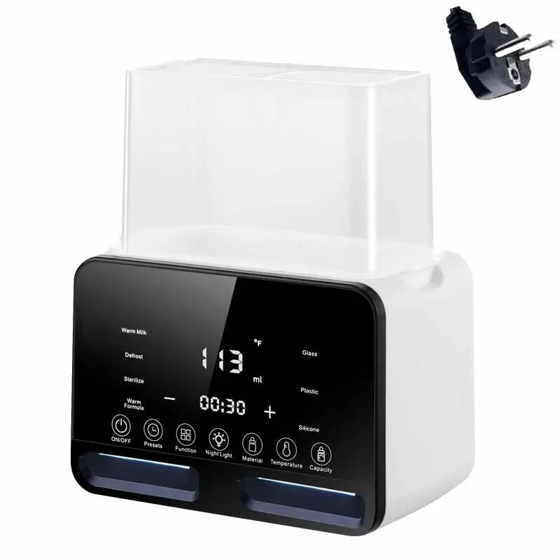 Baby Bottle Warmer Multifunction Sterilizer Accurate Temperature Control Fast Milk Bottle Warmers with Timer Newborn Accessories
