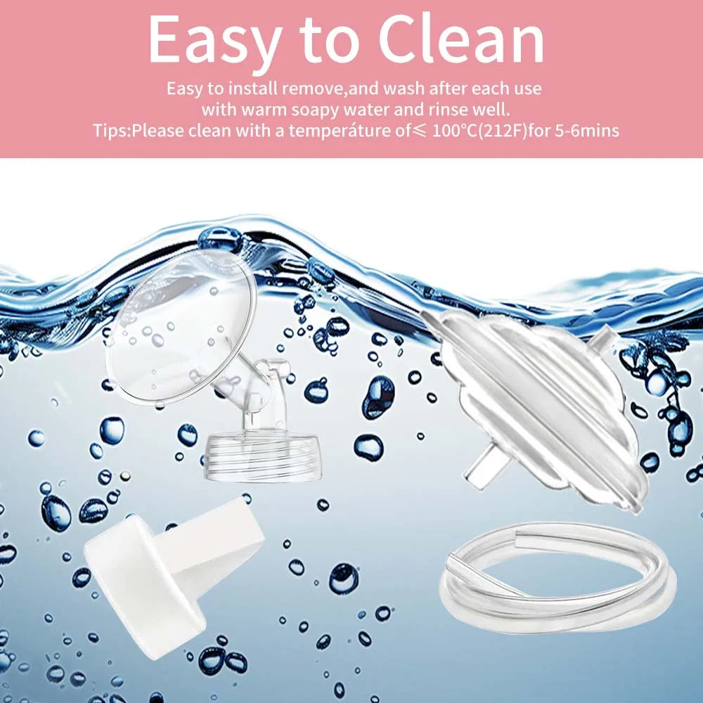 Pump Parts Compatible with Spectra S1/S2/9Plus Breastpump, Full Set Replacement Parts for Spectra, Not Original Accessories