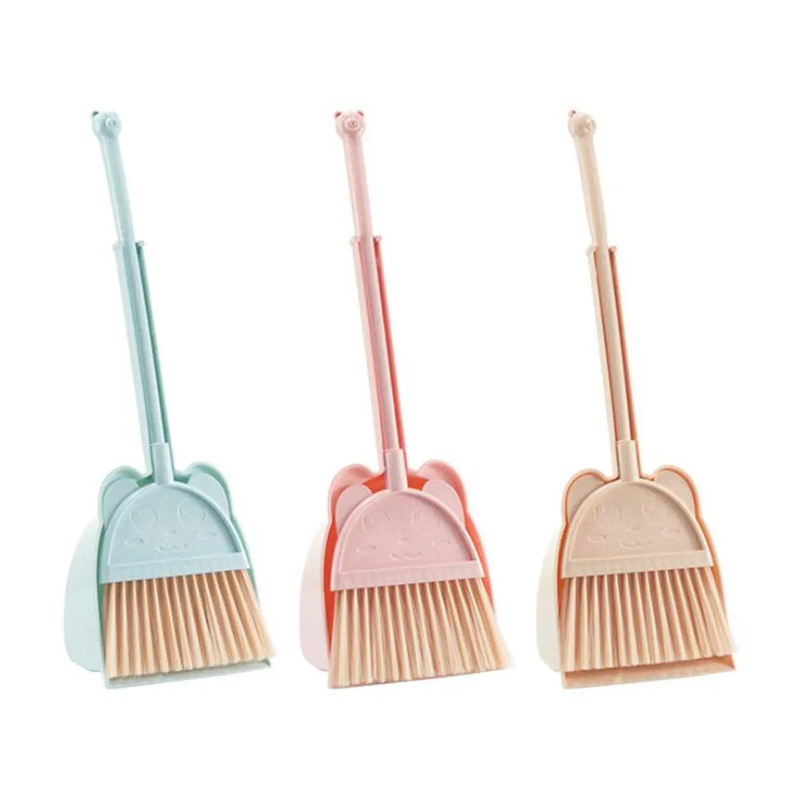 Mini Broom with Dustpan Toddlers Cleaning Toys Set for Boys Birthday Gifts