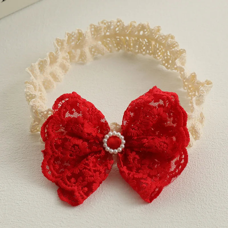 Elastic Flower Baby Girls Headband