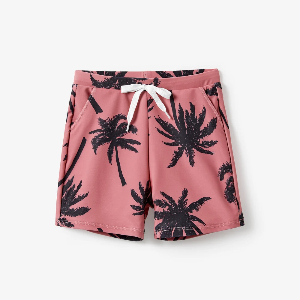 Family Matching Flora Swim Trunks or Strap two-piece Swimsuit