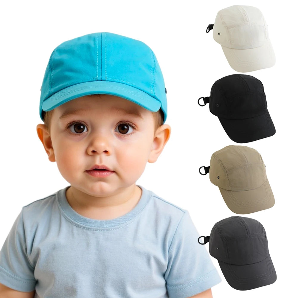 2-6 Years Spring Summer Sun Hat Beach Toddler Baby Baseball Cap Kids Visor Cap Baby Hat for Girls Boys Travel Children Sun Cap