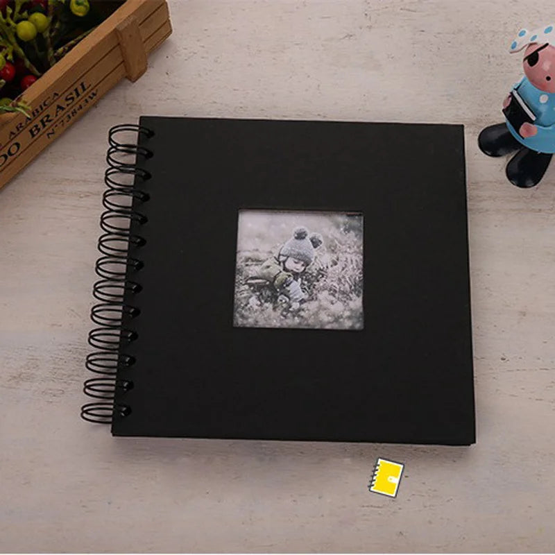 1Pc Baby Growth Record Commemorative Photo Album with 20 Sheets, Baby Kids Book Photo Keepsake for New Parents Christmas Gift