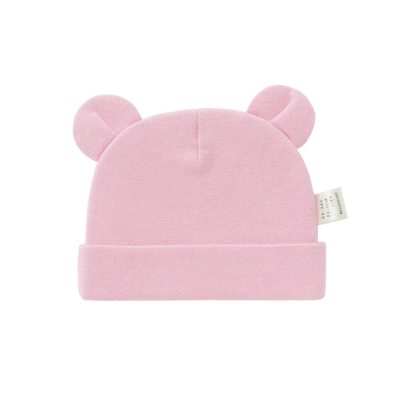 Luxury Baby Knit Hat with Custom Embroidery Name for Newborn Photo Shoot Soft 0-6 Months Christening Cap Accessory