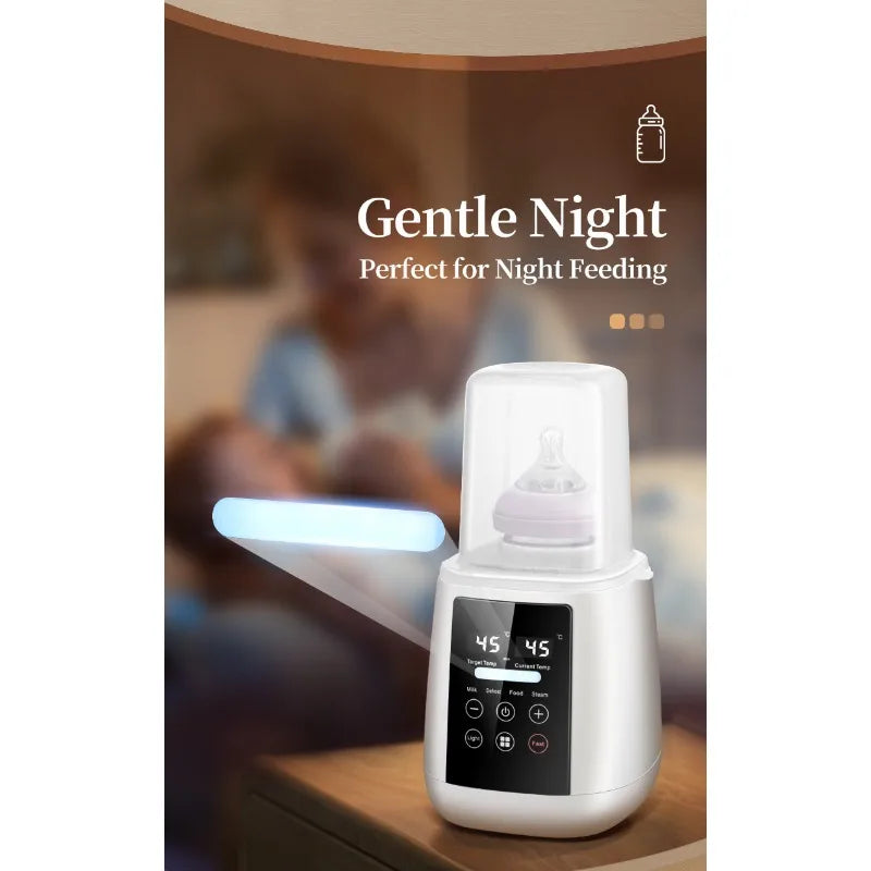 2026 Multi functional single bottle milk warmer, baby bottle sterilizer, breast milk heating constant temperature milk warmer
