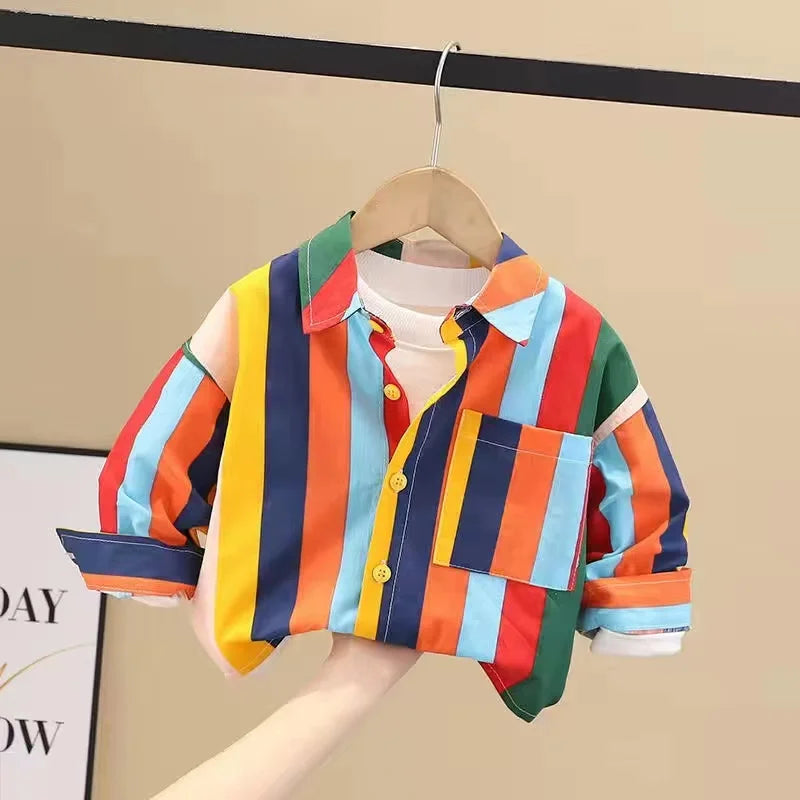 IENENS Baby Shirt Clothes Spring Thin Shirts Toddler Infant Boy Long Sleeve Tees Tops 1 2 3 4 Years Kids  Cotton Shirt