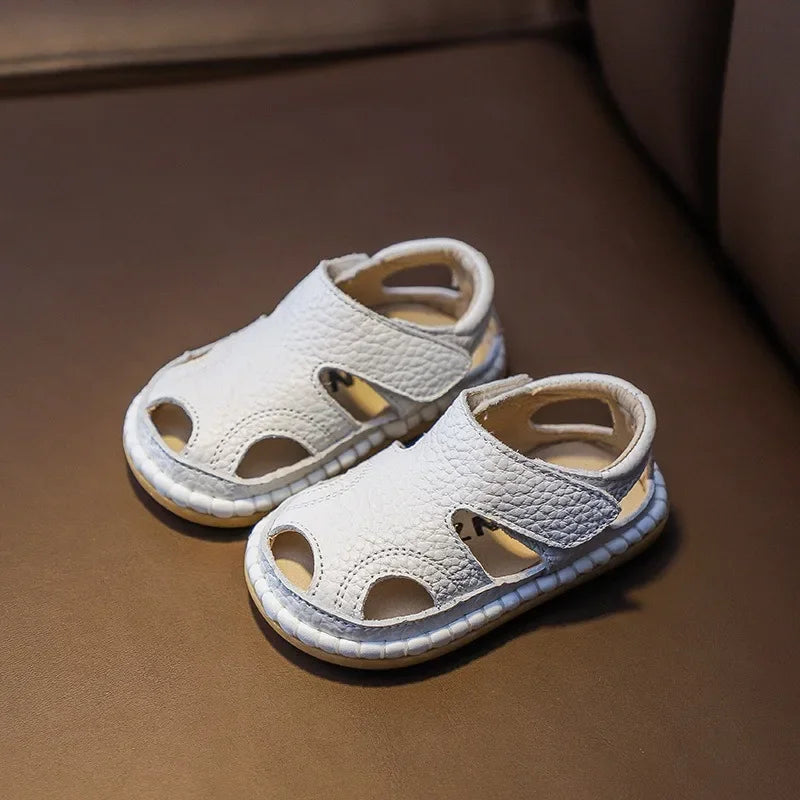 Baby Sandals Toddler Boys First Walkers Newborn Girls First Shoes Indoor Soft Sole Infant Sandals Summer Beach Baby Shoes