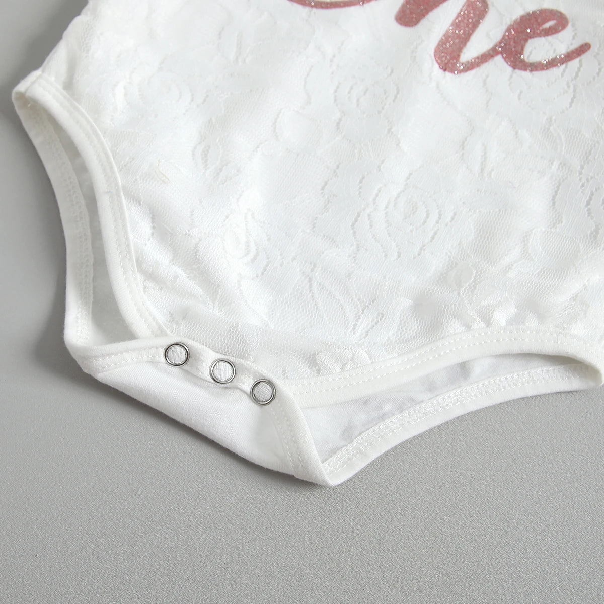 Toddler Baby Girls My First Birthday Outfits Cute Long Sleeve Floral Lace Romper Tutu Skirt Headband Children's Clothing Set