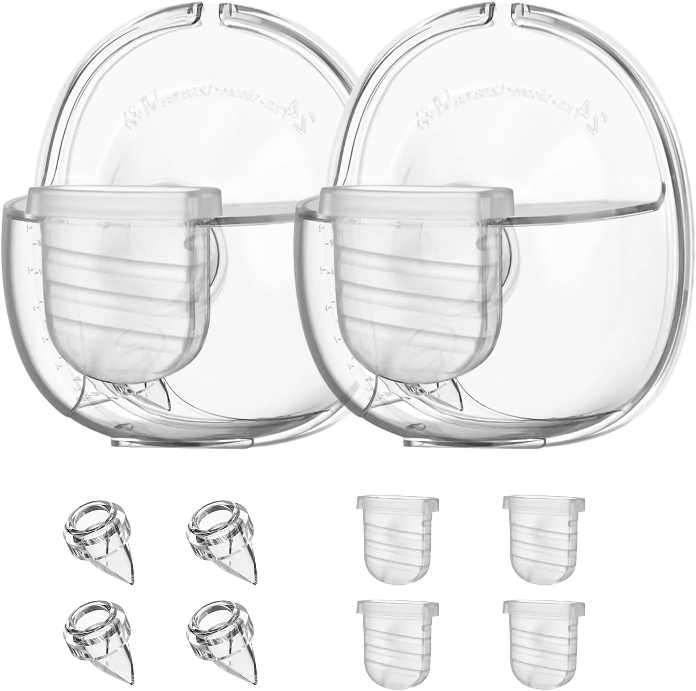 Wearable Breast Pump Replacement Parts Compatible with S32 Wearable Breast Pump/Lansinoh Discreet Duo Wearable Breast Pump