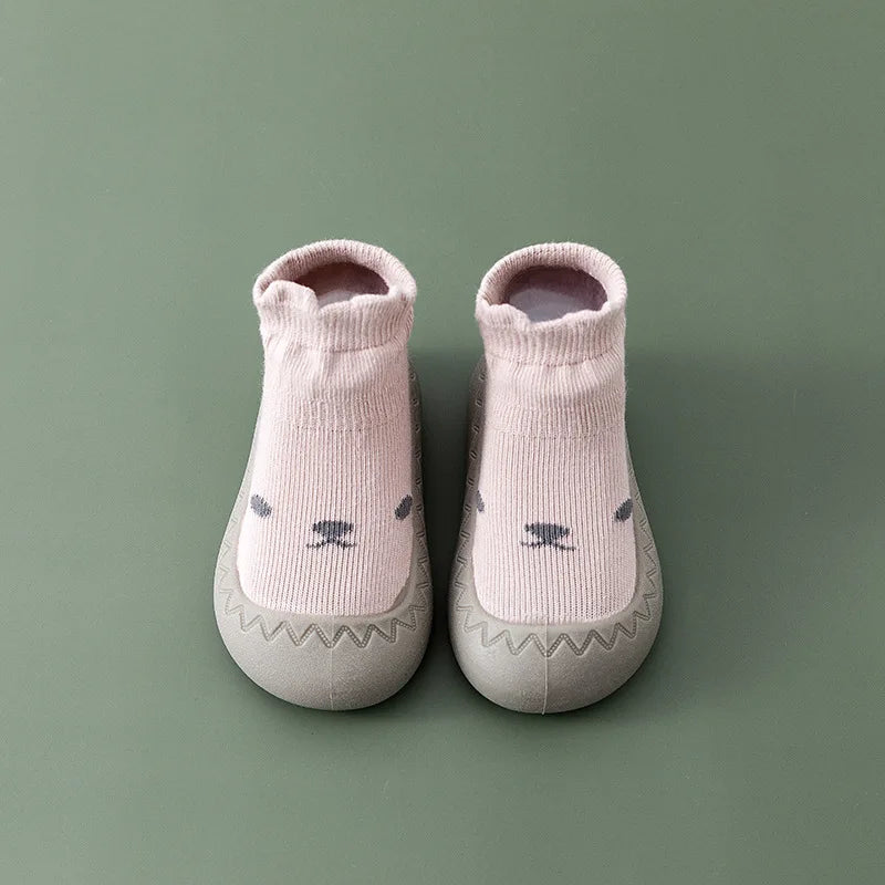 Soft Rubber Sole Child Floor Sneaker Baby Socks Shoes Infant Cute Cartoon Kids Boy Shoes BeBe Booties Toddler Girls First Walker