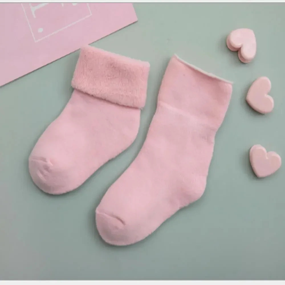 Newborn Socks Warm Winter Knee Hight Sock