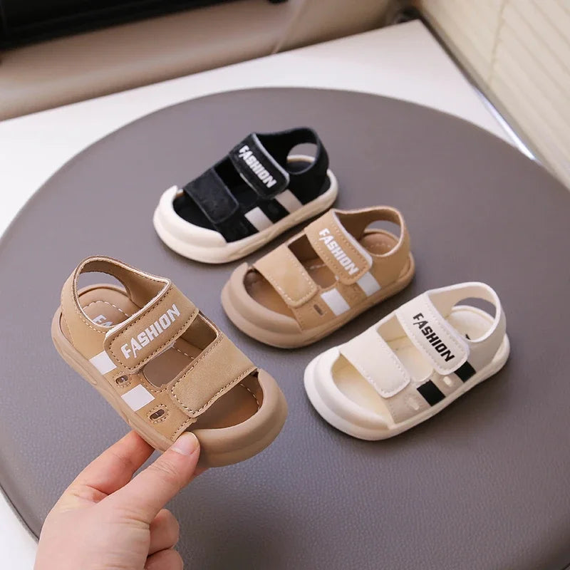 Baby Sandals Soft Sole Summer Breathable Anti-Slip Comfortable Infant Walking Shoes for Toddlers 1-3 Years 2025 New Beach Shoes
