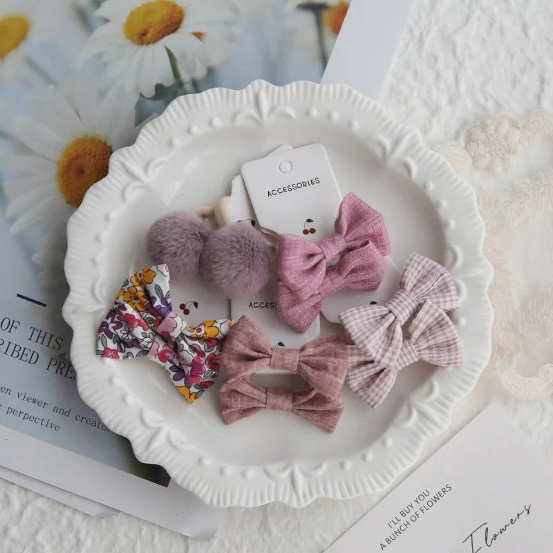 Children's Headwear Hair Accessories for girls, Elastic Hair Bow for baby, Cute Hair ties, Lovely Hair Rope