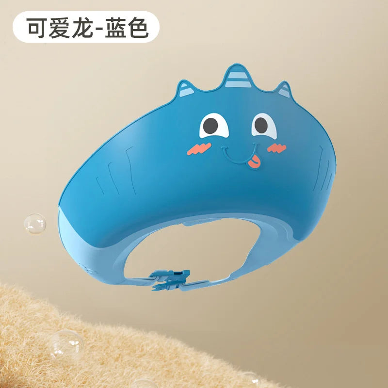 Upgrade Baby Shower Cap Shield Visor Baby Hat For Eye and Ear Protection Adjustable 0-12 Years Children Washing Hair Care Tool