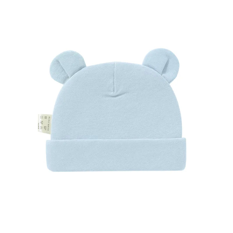 Luxury Baby Knit Hat with Custom Embroidery Name for Newborn Photo Shoot Soft 0-6 Months Christening Cap Accessory