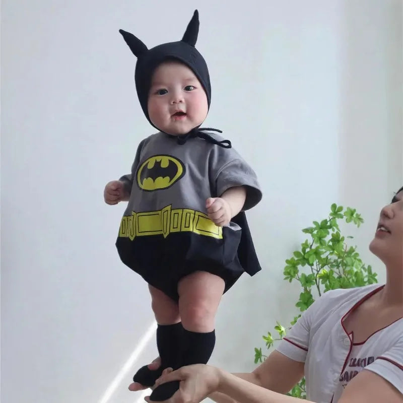 Summer Baby Clothes Outfits Unisex Cute Infant Bodysuit Cartoon Animal Jumpsuit Soft Cotton Rompers 0-24 Months for Boys Girls
