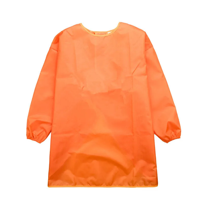 Baby Boys Girls Feeding Bibs Long Sleeve Apron Waterproof for Kids School Painting Drawing Children DIY Art Scraft Smock