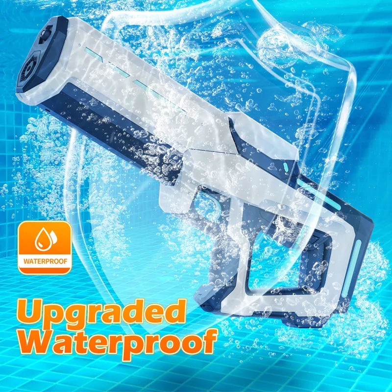 Outdoor Shooting Games Electric Water Gun Toys for Kids Automatically Absorb Water Squirt Guns Children Summer Beach Pool Toy
